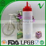 LDPE High Grade Translucent Disposable Plastic Sauce Bottle for Food Packaging thumbnail-2