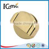 Fashion Round Push Lock Gold Metal Lock For Handbags thumbnail-3