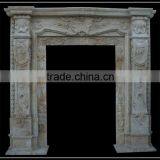 Cheapest Stone Door Frame With Female Statues