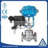 High Quality SS304/316 Pneumatic Single Seat Regulating Valve thumbnail-3