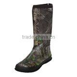 Mens Warm Camo Neoprene Boots For Hunting thumbnail-1
