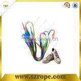 Green Fluorescence Shoelaces, Ribbon Shoelace thumbnail-1