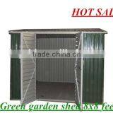Hot Sale Green Garden Shed 8x8 Feet thumbnail-1