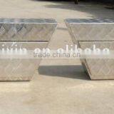 36 X 18" ALUMINUM PICKUP TRUCK FLAT BED TOOL BOX UNDERBODY TRAILER STORAGE+LOCK thumbnail-3