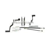 Black Forward Controls Pegs Levers Linkages For XL 883 1200 1991-2003 02 thumbnail-1