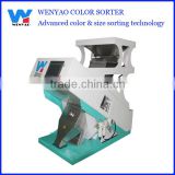 Factory price high sorting accuracy plastic caps color sorter/color sorting machine