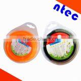 2.6mm Saw Blade Nylon Grass Trimmer Line With Blister Package