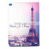 Eiffel Tower Retro Pu Leather Case for Ipad 6 thumbnail-2