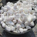 Cheap Natural Round White Pebble Stone For Garden thumbnail-2