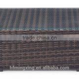 Modern Outdoor Wicker Coffee Table thumbnail-3
