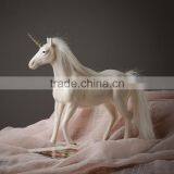 Pure White Decorative 3D Resin Unicorn Figurine thumbnail-3