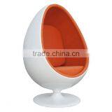 Egg Shape Round Base Modern Hydraulic Barber Chair Hair Cutting Chairs With Pedal Wholesale Barber Supplies F-HYA005 thumbnail-1