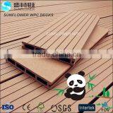 High Quality Engineered WPC Composite Decking, Hollow Waterproof WPC Decking, thumbnail-1