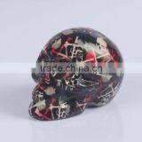 New Design Ceramic Fancy Skull Shape Coin Bank thumbnail-1