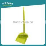 Toprank China Hot Sell Plastic Floor Cleaning Brush Broom Dustpan Set Sweep Easy Broom Plastic Broom With Long Handle Dustpan thumbnail-1