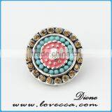 DIY Custom Snap Charm Wholesale Crystal Snap Button Jewelry thumbnail-6