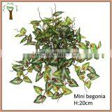 Potted Artificial Mini Begonia Vine Bonsai thumbnail-1