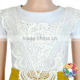 2017 Baby Summer Outfits Wholesale Short Yellow Baby Bloomer With Two Side Lace Baby Bloomer Shorts thumbnail-5