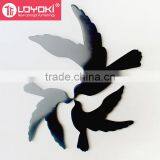 New DIY MDF 3D Bird Wall Sticker Home Decal for Kids Room Wall Wood Murals Sticker Wall Art Decor thumbnail-1