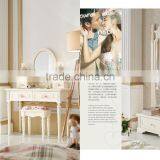 MJ651# Trendy White Painted Children Bedroom Wood Furniture thumbnail-2