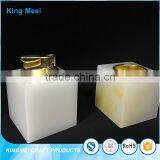 Small White Acrylic Cube Box Perfume Organizer thumbnail-5