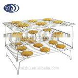 Stackable Cooling Racks For Baking Cookie Bakery Cake Food Kitchen Pastries Wire Rack thumbnail-3