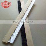 Wooden Base Industrial Plastic Strip Cleaning Brush thumbnail-2