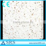 Polished white artificial interior wall stone decoration