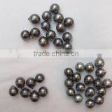Real 12-13 mm Black Teardrop South Sea Loose Pearls thumbnail-2