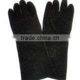 Black CE Durable Welding Glove for Welding thumbnail-1