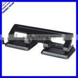 4 Hole Punch, 1/4 Size, 2-3/4 Center, 20 Sht Cap, Black Four Hole Punch thumbnail-1