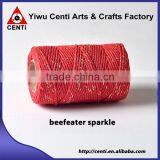 Quality Beefeater Red and Sparkle Coloured Original Cotton Bakers Twine thumbnail-1