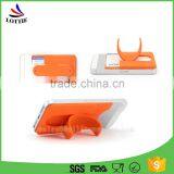 Wholesale 3M Sticker Silicone Cell Mobile Phone Holder Credit Phone Card Holder thumbnail-2