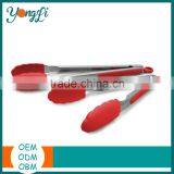 Easy To Clean Promotion Silicone Kitchen Food Tong Silicone Tools 2 Pack thumbnail-1