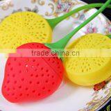 Food Grade Silicone Leaf Handle Lemon Tea Leaf Infuser For Loose Leaf Detox Tea/Weight Loss Tea/Slimming Tea thumbnail-1