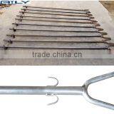 Greenhouse Steel Stake Structure Holding Ground Anchor / Hooks Ring Anchor / Anchors Hoop thumbnail-1