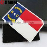 Sew-on Fabric Eco-friendly Soft Pvc Logo Material Custom 3d Rubber Label