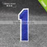 Chenille Number Embroidered Label and Embroidery Patch for Clothing thumbnail-1
