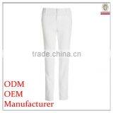 Fancy/fashionable Embroidered Waist Pants Women in White Color thumbnail-1