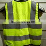 Construction Workwear Overalls Yellow Safety Vest thumbnail-3
