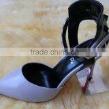 GZY Women High Heel Shoes Slip-on High Quality Guangzhou Stock Fashion Direct Sell Price Fashionable 2017 thumbnail-3