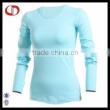 Long sleeve compression shirt for girls