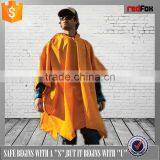 Cheap Fashion Reflective Rain Poncho for Motorcycle thumbnail-2