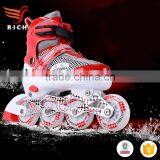 WSJ-X04 2017 Factory Wholesale Led Flat Women Wheel Sport Shoes and Sneakers thumbnail-4