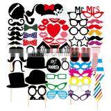 Wedding Party Photo Booth Props Dress-up Photo Booth Props Party Favors Celebration Party Masks thumbnail-4