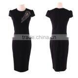 Maxnegio Lace Sleeve Waist-controlled Bodycon Girls Short Prom Dresses thumbnail-4