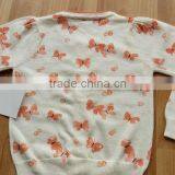 New Autumn Designs Children Clothing Kids Wear Cardigan Sweater O-neck Child Cardigan Girls Light Sweaters(KS0434) thumbnail-1