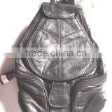 Patchwork Leather Backpack thumbnail-1