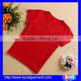 China Supply Round Neck Kids Top Quality Cotton Shirt thumbnail-4