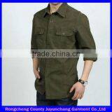 Factory Wholesale Customized Cotton Uniform Workwear Blouses thumbnail-2